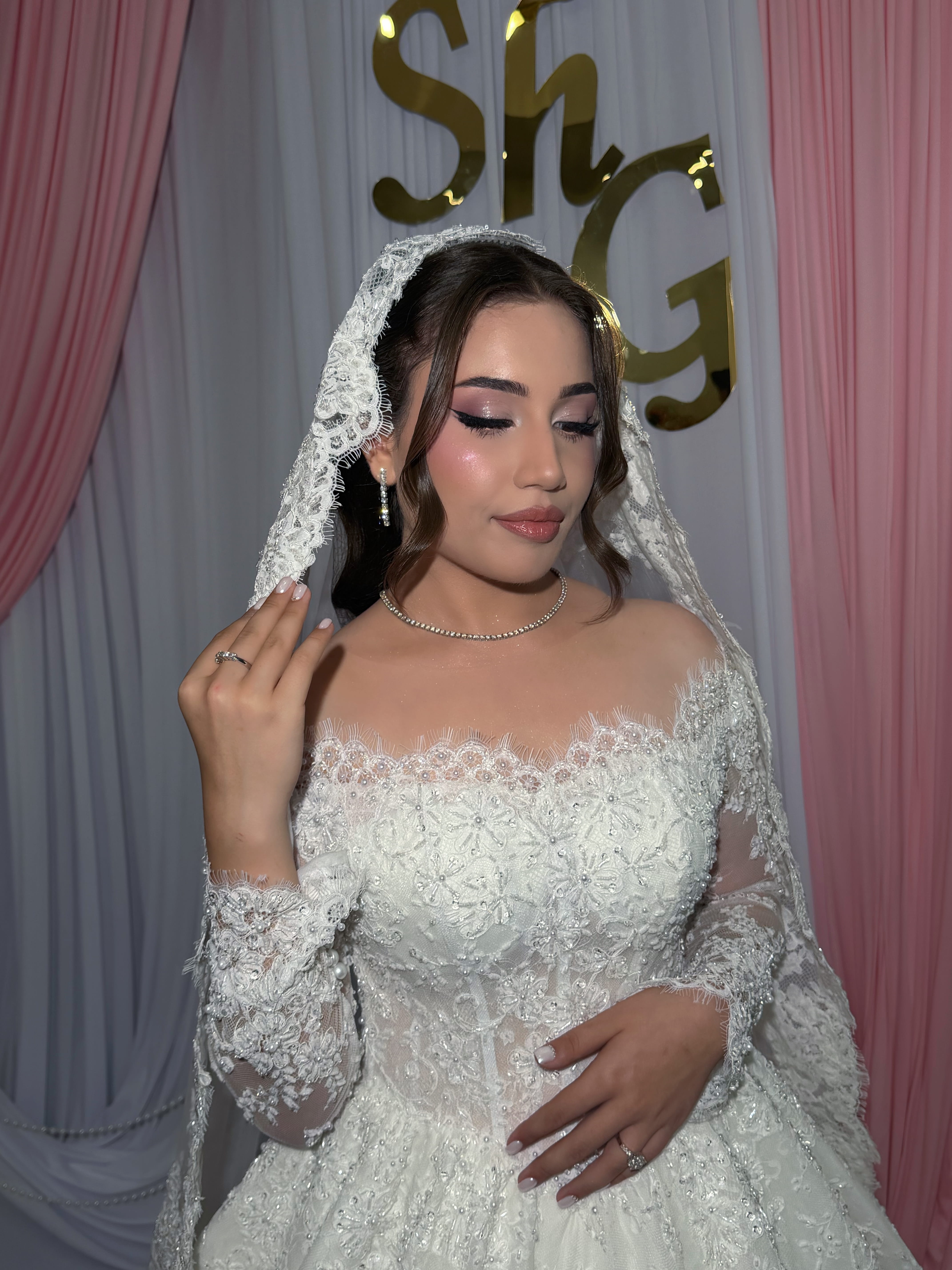Bridal look by Rokhinur